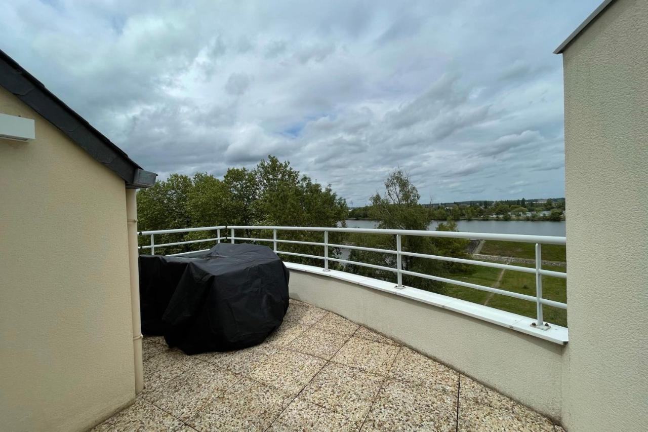 Luxury Apartment With Exceptional View On The Cher River Saint-Avertin Exterior foto